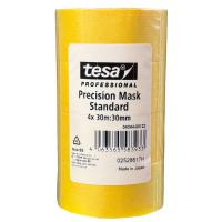 Професійна малярна стрічка Precision Mask Std, 4 x 30м х 30мм Small Core ТМ "TESA" 10/1