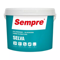 SEMPRE SELVA baza A- Полімер - силіконова фасадна фарба 5л	
