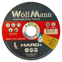 Диск відрізний по металу HARD+ 125х1,0х22,23мм «WoffMann»