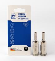 Коронка алмазна гальванічна Т-Nova 14mm