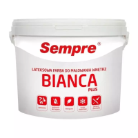 SEMPRE BIANCA PLUS Латексна інтер'єрна фарба 5л	