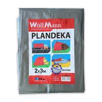 Тент MEGA "Срібний 2×3м 180 GSM Silver color" ТМ "WoffMann PLANDEKA MEGA MOCNA" (20шт/уп)