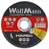 Диск відрізний по металу HARD+ 125х1,2х22,23мм «WoffMann»