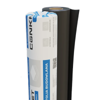 CONKRET Гідроізоляційна плівка для бетонних стяжок 5 х 20 х 0.12 HydroB Чорна KL5 PRK