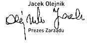 Підпис Olejnik