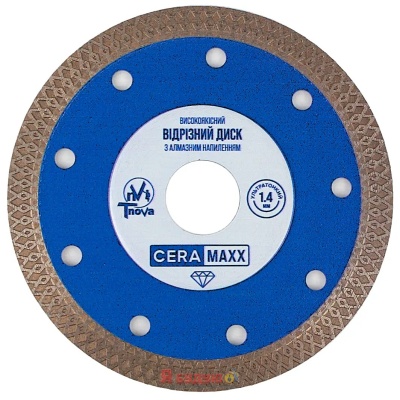 Диск відрізний Т-Nova CERAMAXX 115/1,4мм