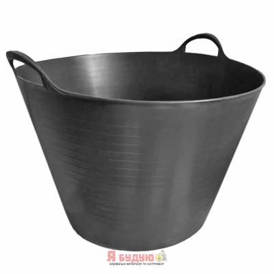 Кошик Еластичний 42л Чорний "WoffMann" 