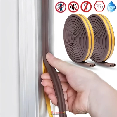 Ущільнювач D профіль 100 м. Коричневий Польща