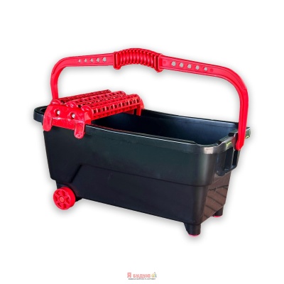 Відро плиточника 22л  (Роліки+Сіточка) OLEJNIK