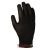 Рукавиці трикотажні з ПВХ "Метелики" чорні арт.711