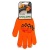 Рукавиці помаранчеві з 2-х стороннім чорним ПВХ малюн "Авто" 13 клас арт. 4111 Рукавиці помаранчеві з 2-х стороннім чорним ПВХ малюн "Авто" 13 клас арт. 4111
