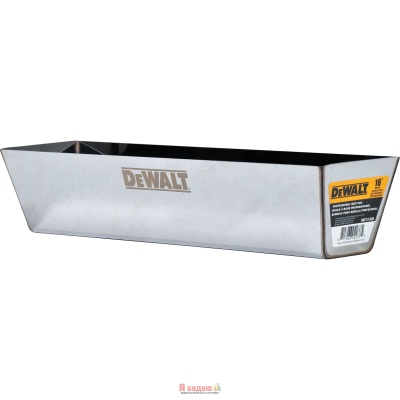 DeWalt 16" 407мм ванночка для гіпсу нержавіючий метал