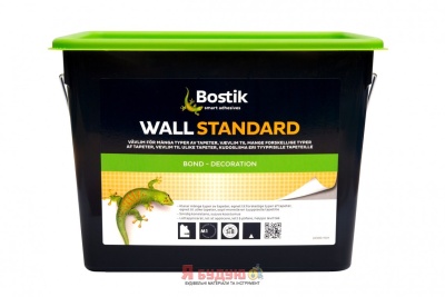 Bostik Wall Standard 5л Готовий до застосування клей для шпалер