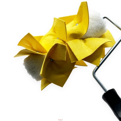 Валик з ручкою d8мм структурний мозаїчний 200мм OLEJNIK (46620)