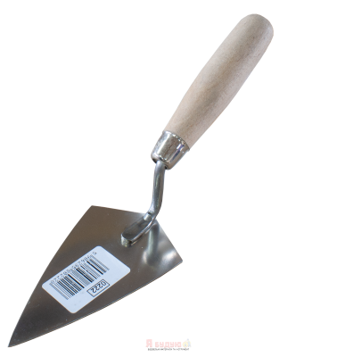 Кельма штукатурна нержавіюча «котячий язик» гостра 140мм