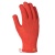 Рукавиці трикотажні з ПВХ малюнком Зірка червоні арт.4040