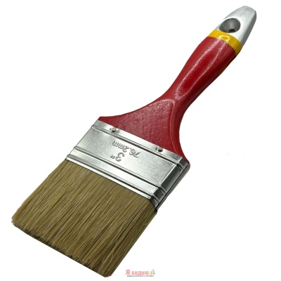 Пензель Англійський 3" дерев'яна ручка EURO "WoffMann professional tools"(12шт/уп)