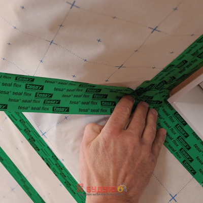 Пароізоляційна стрічка UV- FLEX 25м х 50мм ТМ "TESA"12/1