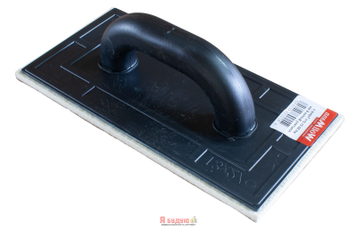 Терка з пластику 130x270мм білий войлок 5 мм (штрих-код)