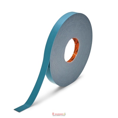 Спінена двостороння стрічка Solvent (блак. лайн.) 15мм*5м "Woffmann"