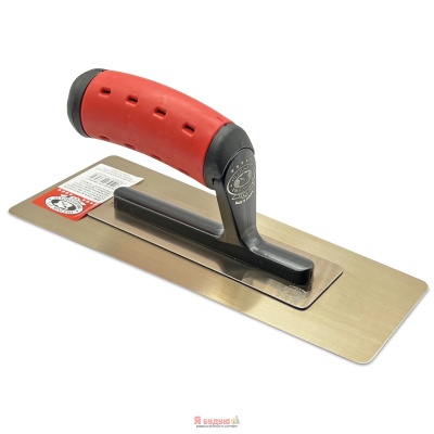 Терка VENETIAN ЗОЛОТО загартована нержавіюча сталь 240х80х100х0,3мм ручка Двохкомпонентна 