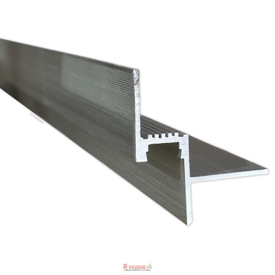 Профіль тіньового шва для стелі з LED каналом БП 3м ПАС-3410 