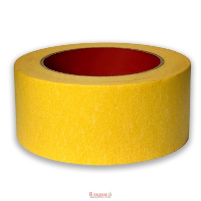 Фасадна стрічка жовта 38мм*50м (6 уп) 48рол/ящ "WoffMann"