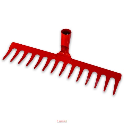 Граблі садові металеві 14 зубів «WoffMann professional tools» (36 шт/уп)
