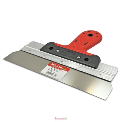 Шпатель 250/60мм алюмінієва основа ручка гумова