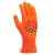 Рукавиці помаранчеві з 2-х стороннім чорним ПВХ малюн "Авто" 13 клас арт. 4111 Рукавиці помаранчеві з 2-х стороннім чорним ПВХ малюн "Авто" 13 клас арт. 4111