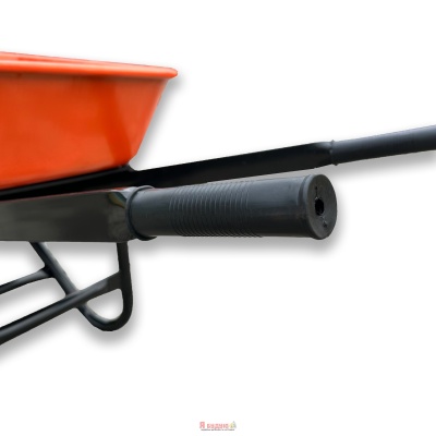 Тачка 1-о колесна d400мм 120л 240кг оцин(буд. проф)ПНЕВМО КОЛЕСО 6.50-8 ORANGE/BLACK STRONG ТМ"BULID