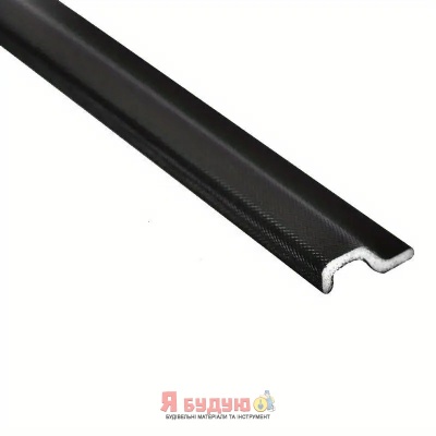 Ущільнювач поліуретановий "S" 10х22 100м Чорний (для пластикових вікон)