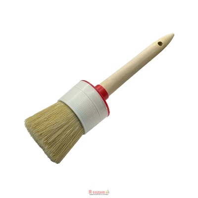 Пензель круглий 50мм дерев'яна ручка RONDO "WoffMann professional tools"(12шт/уп)