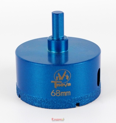 Коронка алмазна вакуумна Т-Nova 68mm