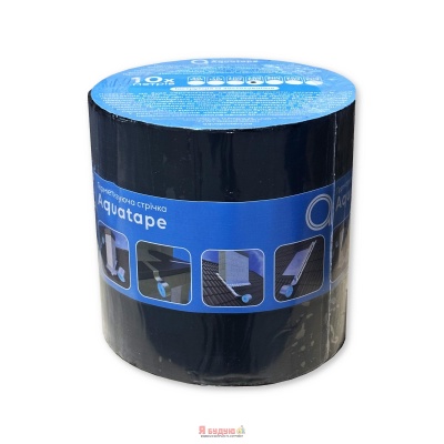 Герметизуюча стрічка AQUATAPE 150*10 Black (Чорна)