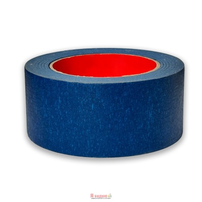 Фасадна малярна стрічка UV-TAPE Синя 38мм*50м ТМ "WoffMann professional tools"