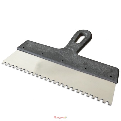 Шпатель для клею, зубчастий 6х6 300mm (35шт.)