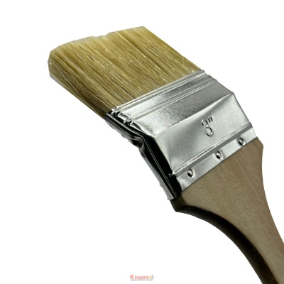 Пензель радіаторний 3" дерев'яна ручка RADIATOR "WoffMann professional tools"(12шт/уп)