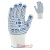 Рукавиці трикотажні робочі білосніжні з 2-х сторон. ПВХ  Універсал 10 клас арт.880