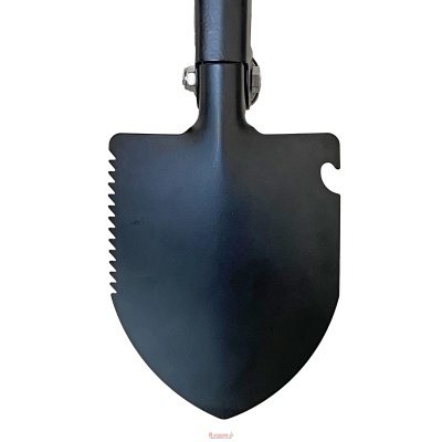 Лопата Міні саперна складна гумова ручка 415мм (КОМПАС)