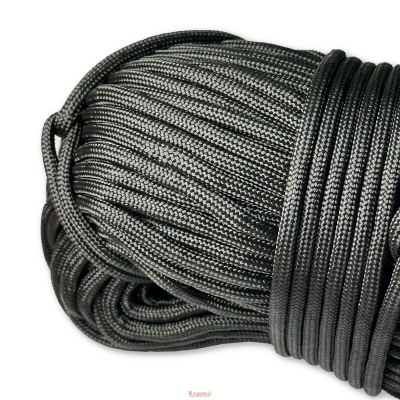 Мотузка плетена 5мм 100м чорна TM "BULID"
