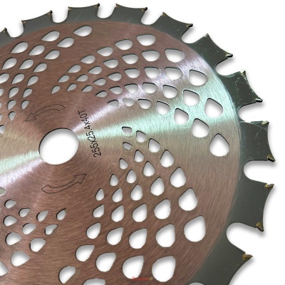 Диск для тримера "SPIKE" 255х25.4х40Т з побідитовою напайкою ТМ «WoffMann»