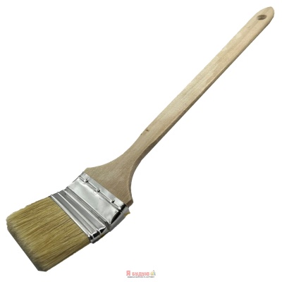 Пензель радіаторний 3" дерев'яна ручка RADIATOR "WoffMann professional tools"(12шт/уп)