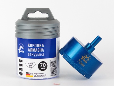 Коронка алмазна вакуумна Т-Nova 70mm