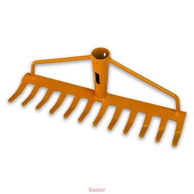 Граблі садові металеві PRO 12 зубів «WoffMann professional tools» (36 шт/уп)