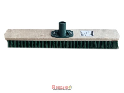 Щітка вулична для прибирання  50см з пластиковим кріпленням на різьбу