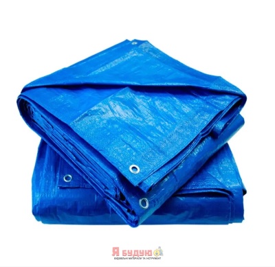 Тент "Синій 3×5м 45 GSM Blue color" ТМ "WoffMann PLANDEKA STANDART" (16шт/уп)