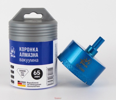 Коронка алмазна вакуумна Т-Nova 65mm