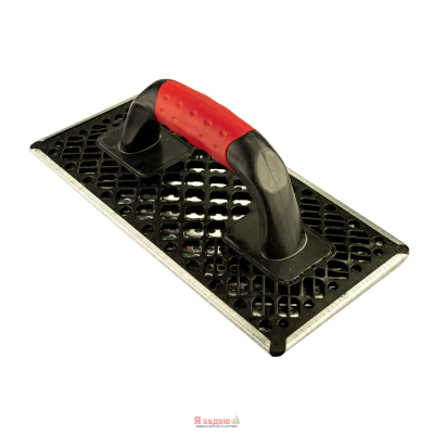 Терка з пластику 130x270мм для вирівнювання пінопласту ручка Двохкомпонентна OLEJNIK