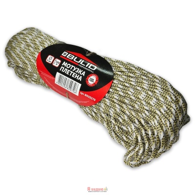 Мотузка плетена 4мм 100м TM "BULID"